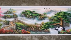 油画长城的画法，从构思到完成的详细指南